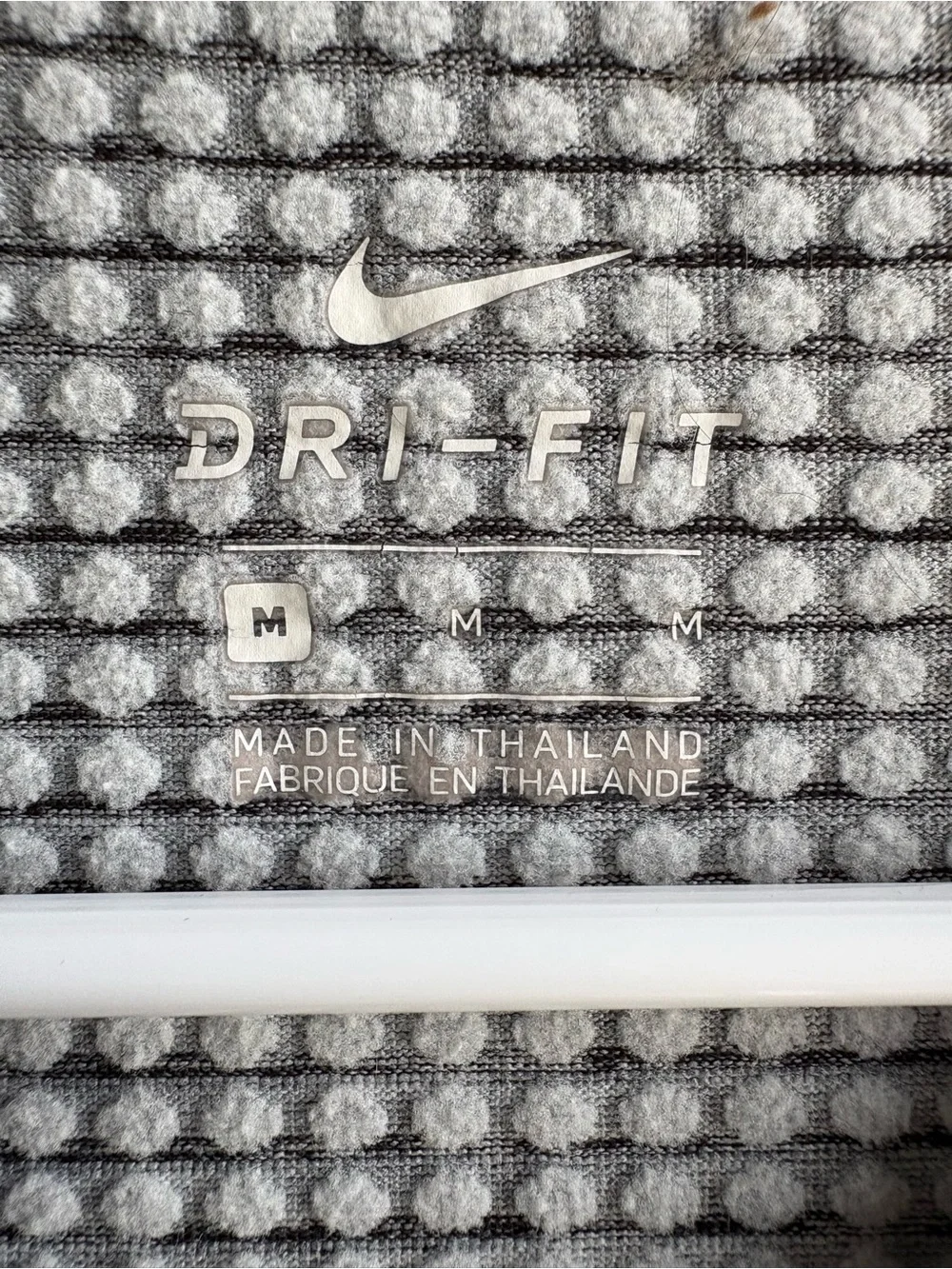 Nike Running Dri-FIT Long Sleeve Top Gray Heather Medium